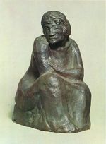 Seated woman